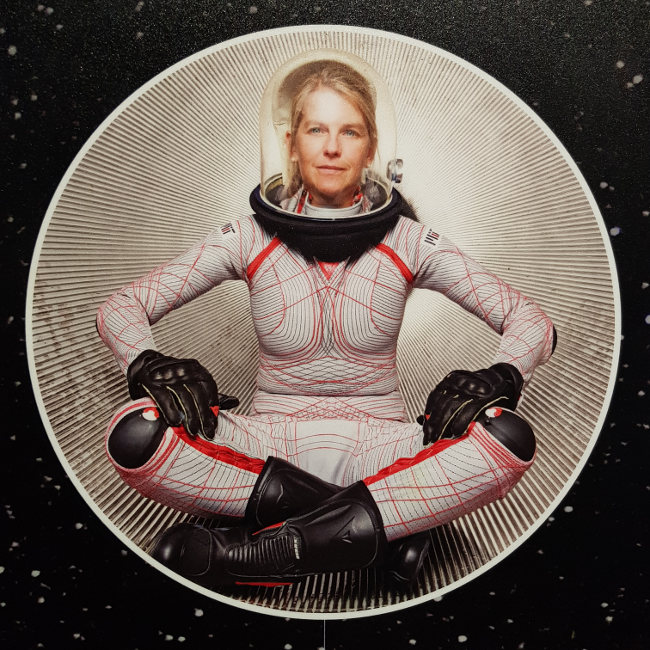 woman in space suit, Smithsonian Museum, Washington D.C.