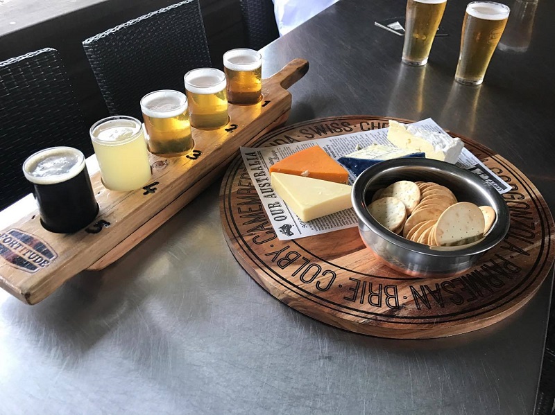 There's always room for cheese....and a beer tasting!