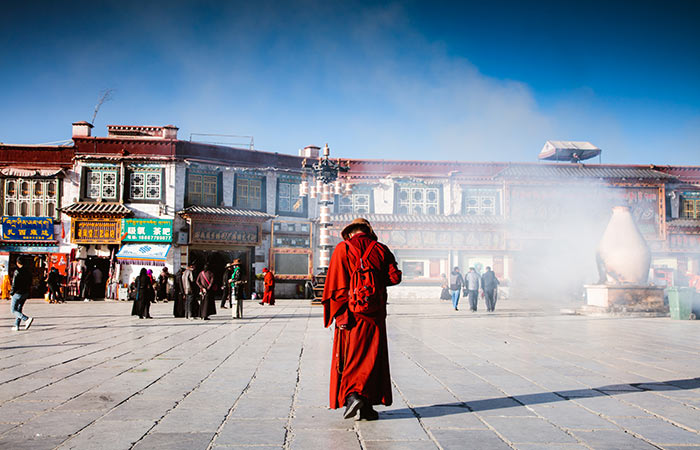 Tibetan capital, Lhasa 