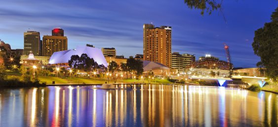 Adelaide hotels skyline