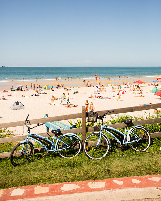 Cycling in Byron Bay