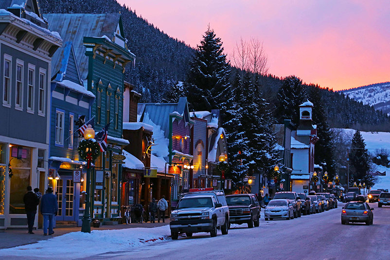 Crested Butte town, Colorado