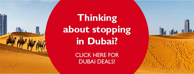 Dubai stopover banner
