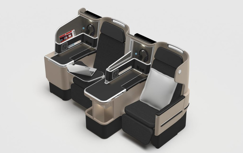 Business Class seats will all enjoy direct aisle access on the Qantas Dreamliner