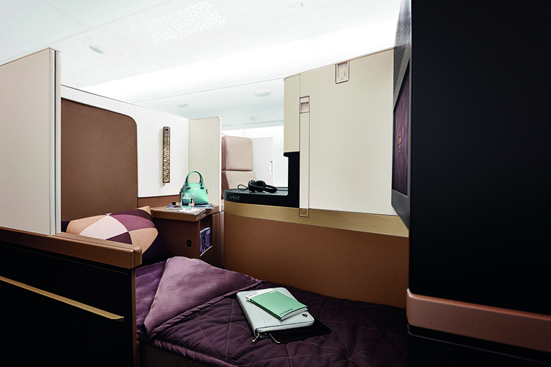 etihad business class cabin