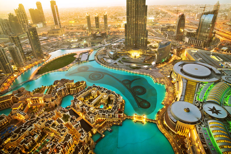 Cityscape of Dubai