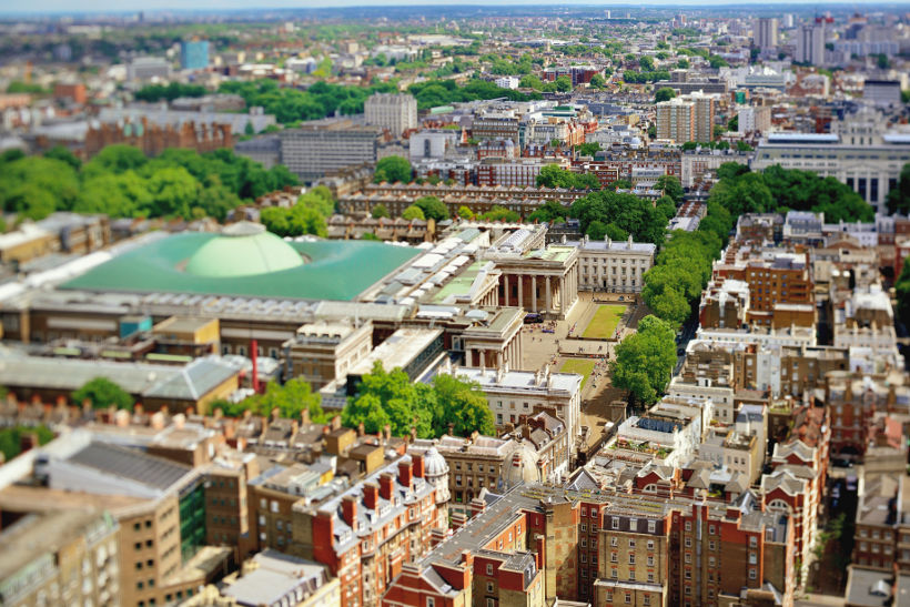 British Museum aerial view