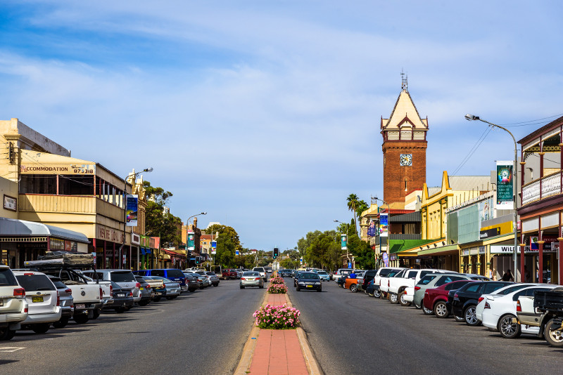 Main street Broken Hill
