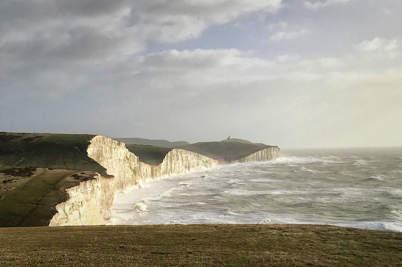 See the moody elegance of the Seven Sisters cliffs and the English Channel.