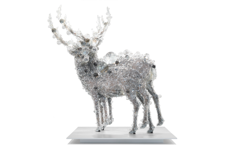 Pix-cell Double Deer#4 2010, Kohei Nawa. Image: QAGOMA