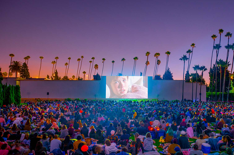 The Sixth Sense movie screening at Hollywood Forever Cemetery