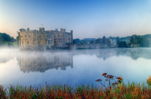 Leeds Castle in England.