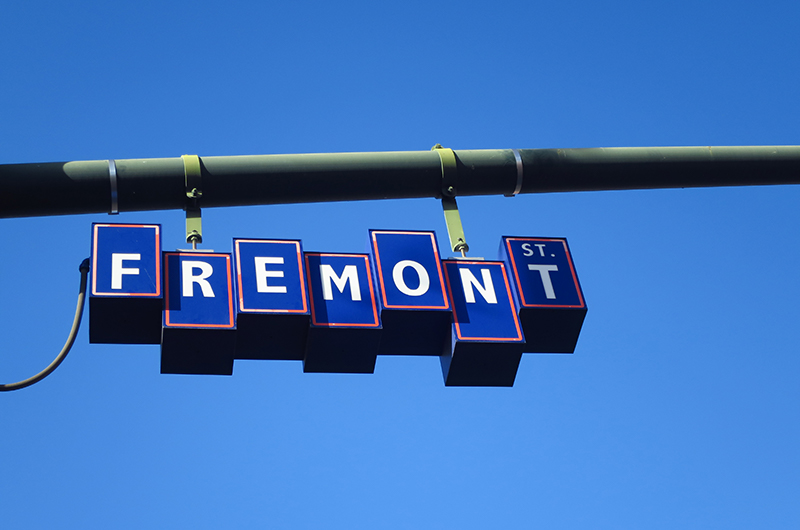 Fremont Street sign, Downtown Las Vegas