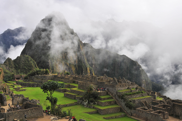 The Machu Picchu ruins in Lima