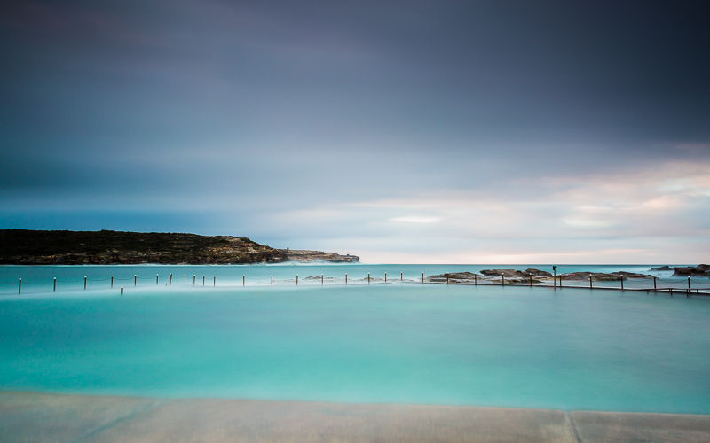 malabar pool at sunrise