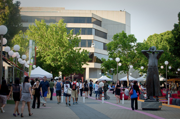 Crowds at Perth Cultural Centre