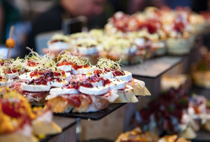 Pintxos in Spain