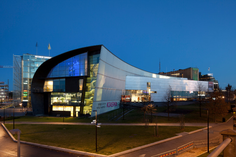 exterior Kiasma Museum of Contemporary Art, Helsinki Finland