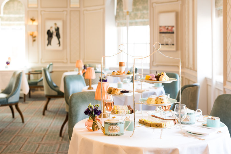 Tea salon at Fortnum & Mason