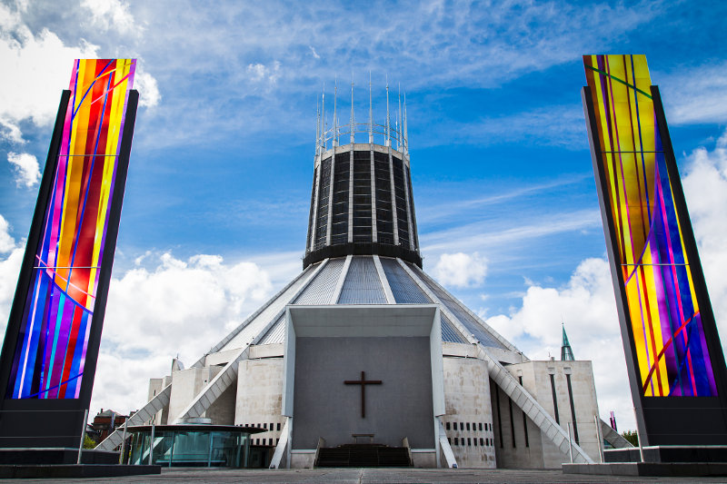 The Liverpool Metropolitan Cathedral, Great Britain