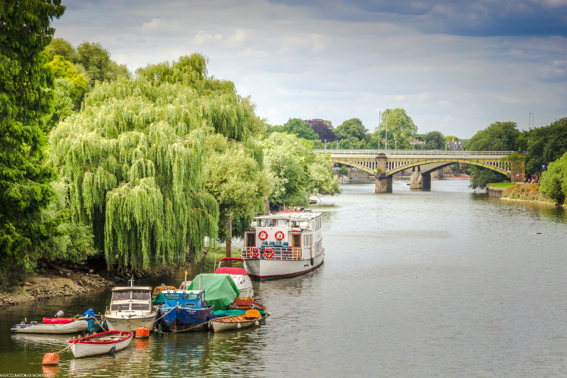 Thames River at Richmond, Greater london, United kingdom