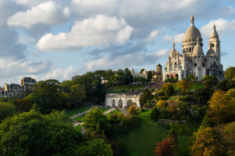 Sacre-Coeur monument, Paris, France