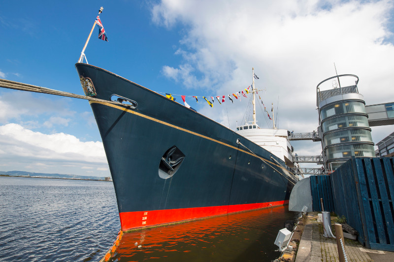 The Royal Yacht Britannia