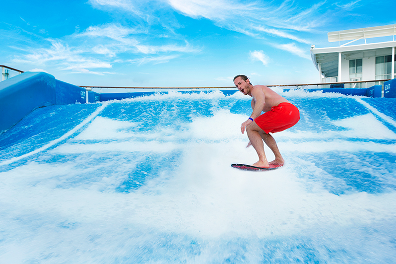 FlowRider on Ovation of the Seas cruise ship