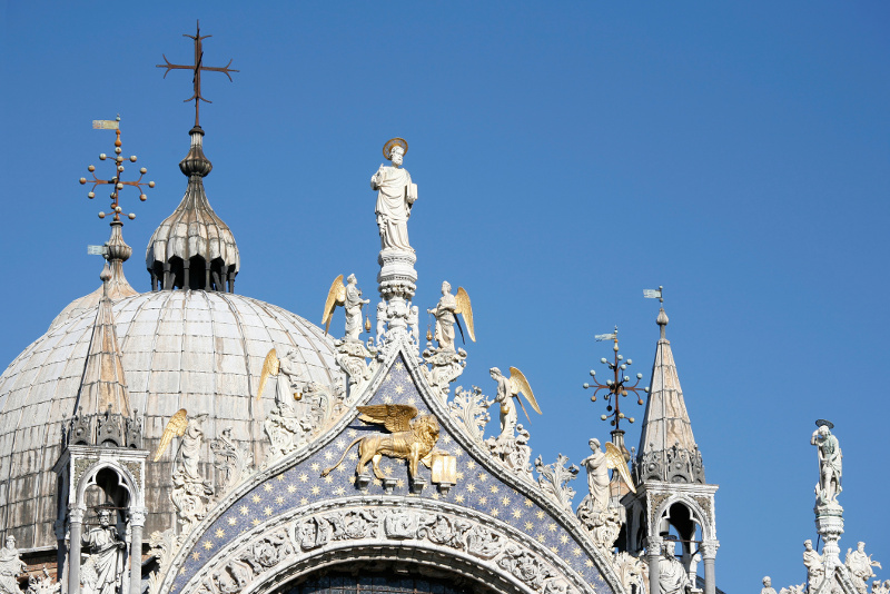 The dome of the Basilica di San Marco