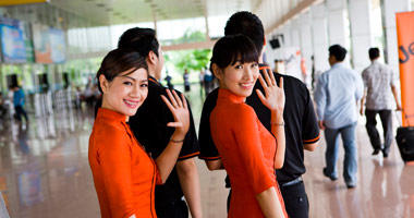 Jetstar's friendly service