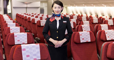Japan Airlines cabin crew