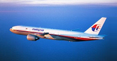 Malaysia Airlines in the sky