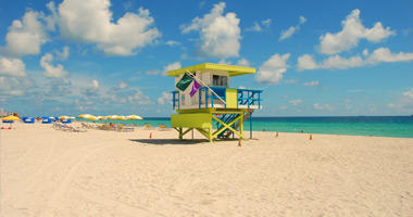 Colourful Lifeguard Tower