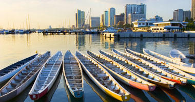 Navy Dragon Boats, Manila Bay