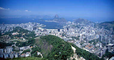 Aerial View of the City &amp; Surrounds