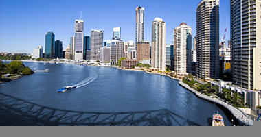 Brisbane River & Skyline