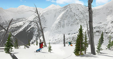 Carving up the Alberta Slopes
