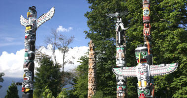 Totem Poles, Stanley Park