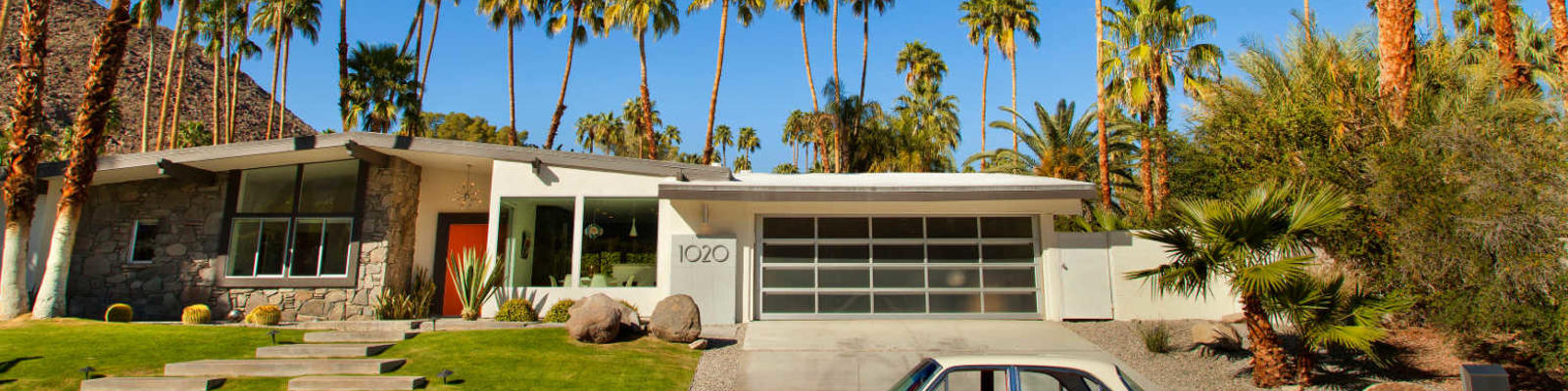 mid-century modern house palm springs