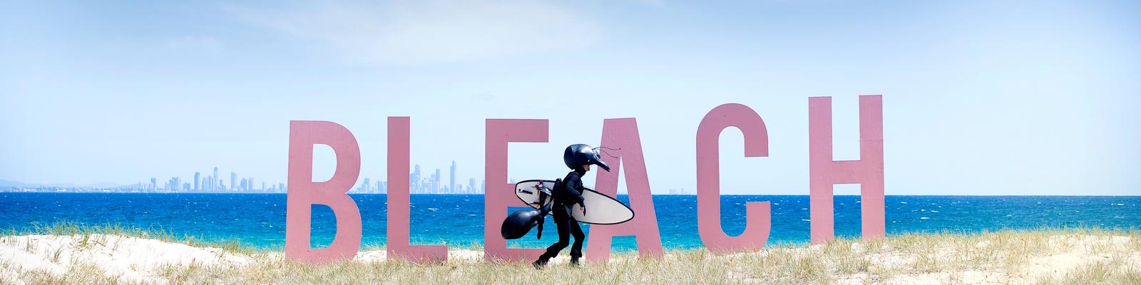 Gold Coast for Culture Vultures - Bleach Festival sign