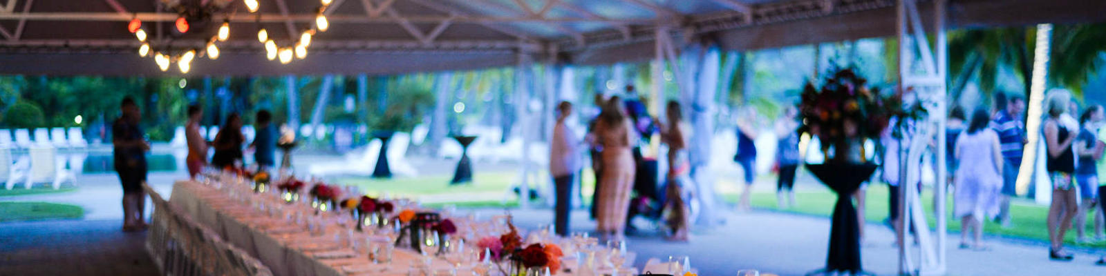 The Bougainvillea Marquee on Hamilton Island.