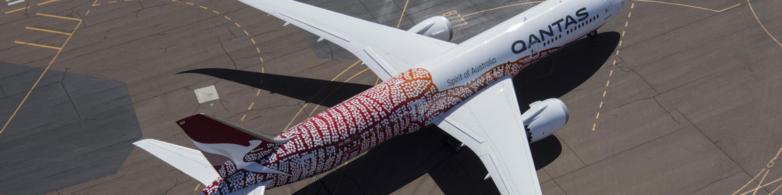 Qantas Dreamliner Emily Kame Kngwarreye. Photo: Qantas.