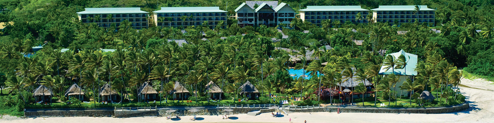Exterior of Outrigger Fiji Beach Resort