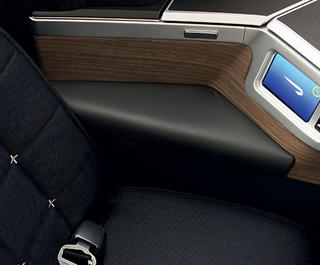 British Airways business class club suite