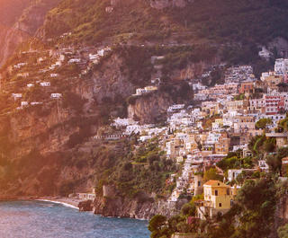 Panorama of Positano, Amalfi Coast.
