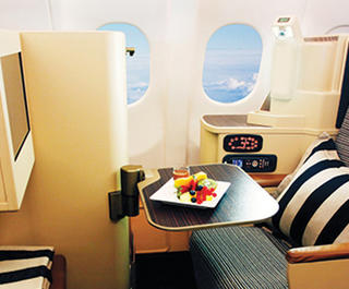Etihad's Pearl Business Class seat