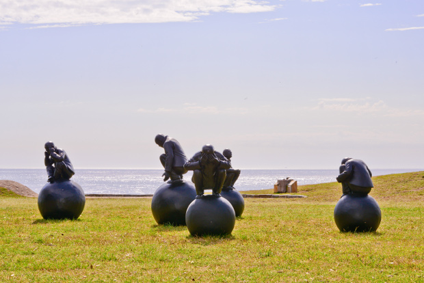 wang shugang sculpture by the sea 2015