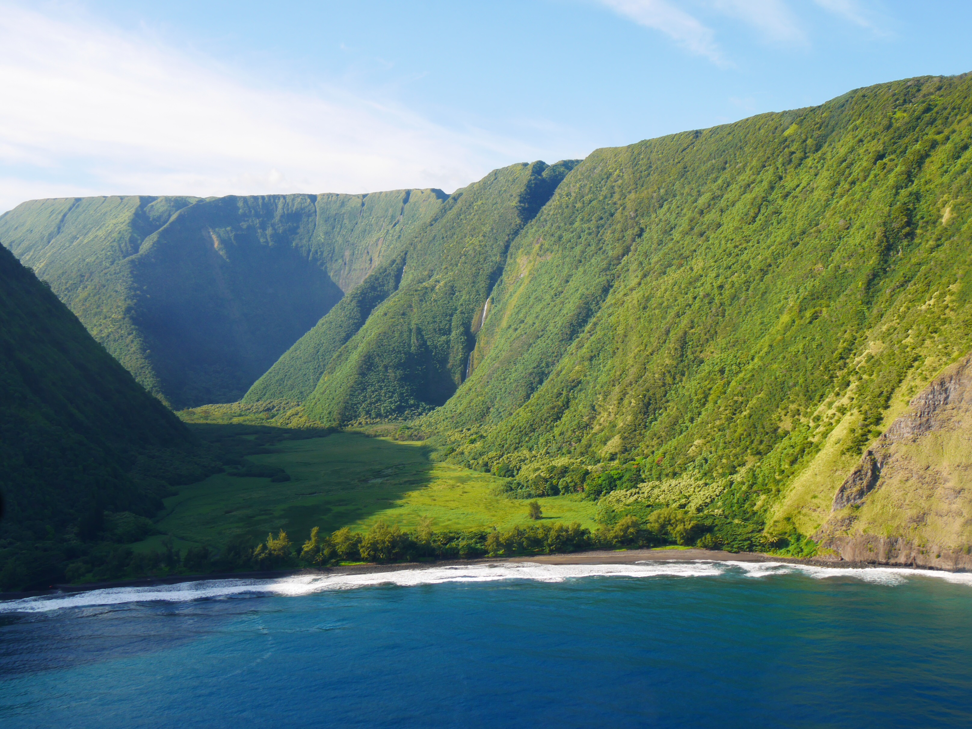 Rainforests and rugged coastline of the Big Island