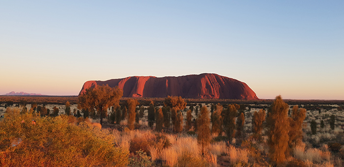Uluru at sunrise. Image: Dani Luck